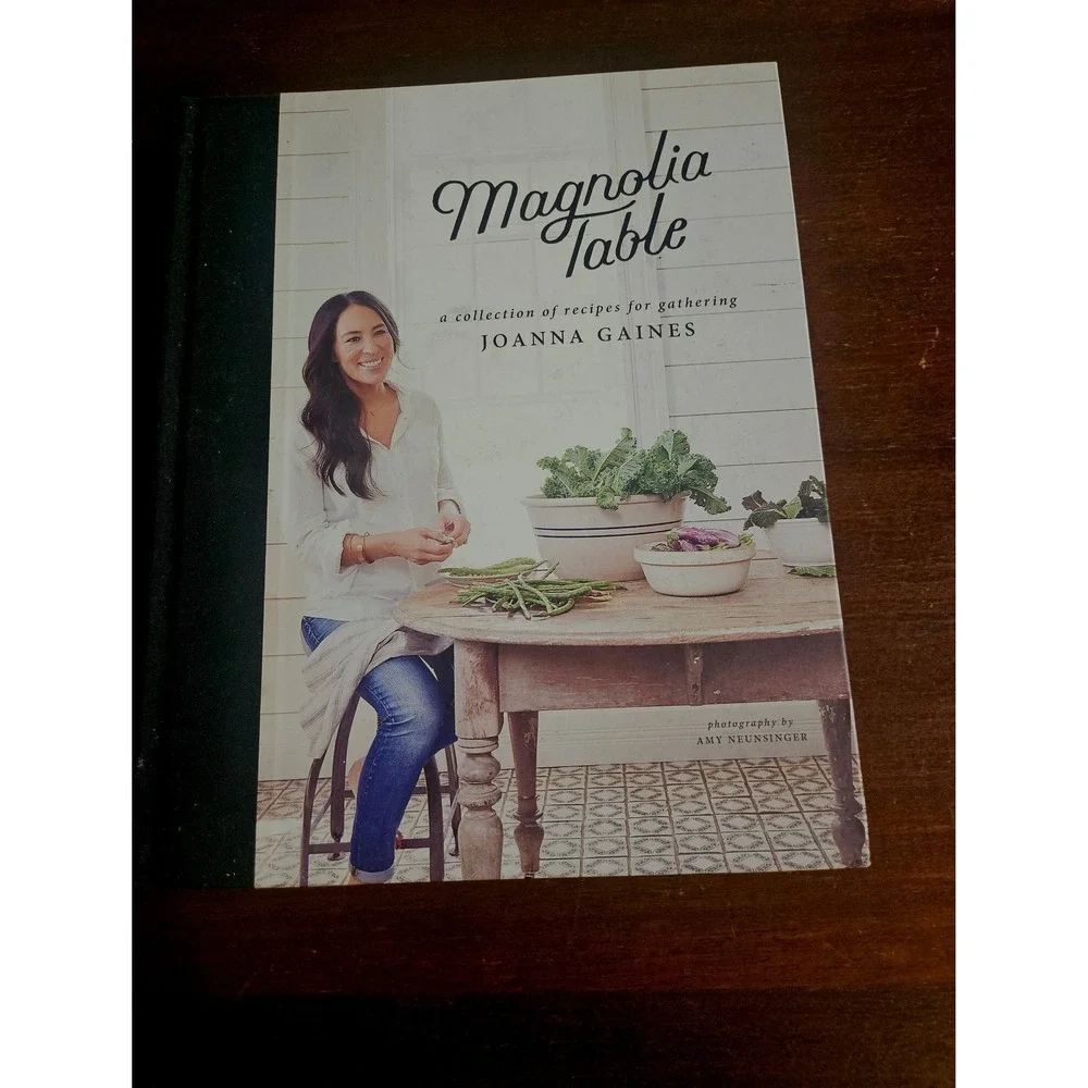Joanna Gaines Magnolia Table Cookbook OS White Hardcover Recipes Gathering